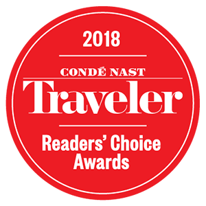 2018 Conde Nast Traveler Readers Choice Awards