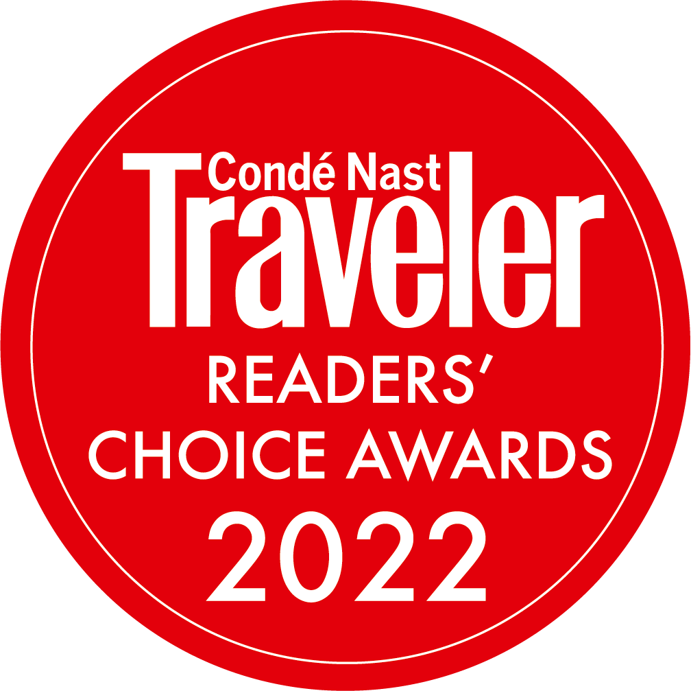 2022 Conde Nast Traveler Readers Choice Awards